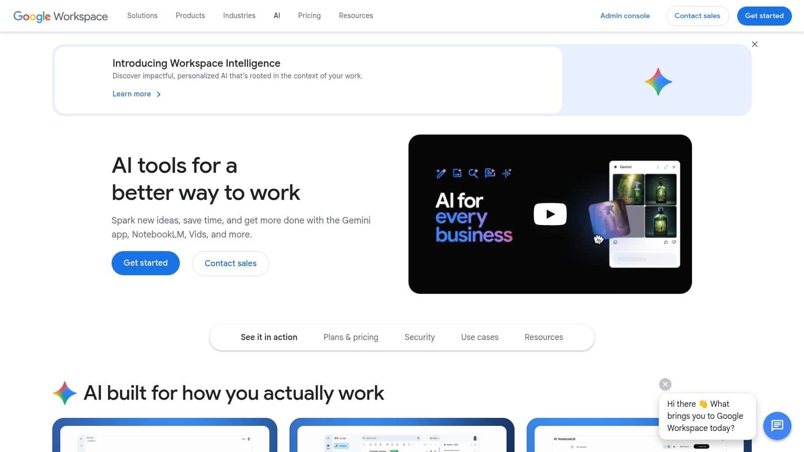 Manager using Google Workspace in a real Claude vs Gemini scenario for daily work