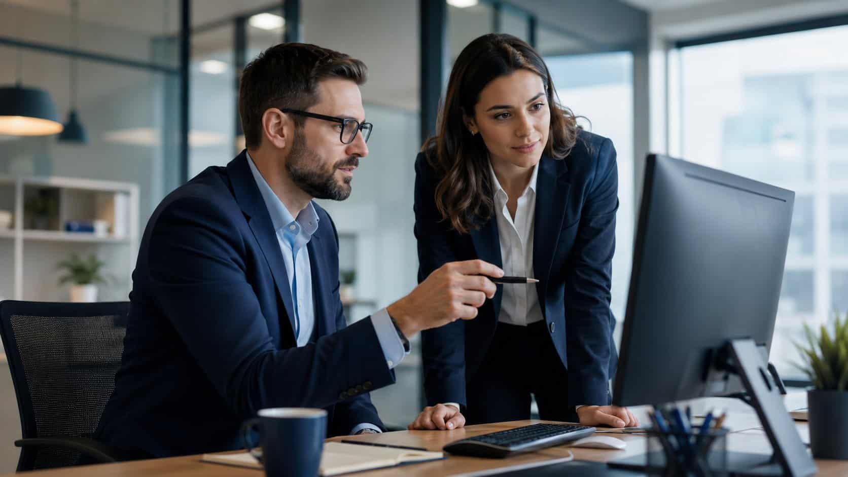 Manager reviewing a regular check-in cadence, a habit that shows how to retain employees before they leave